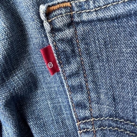 Levi’s 505 blue jeans mens size 36 x 30 - Picture 3 of 4